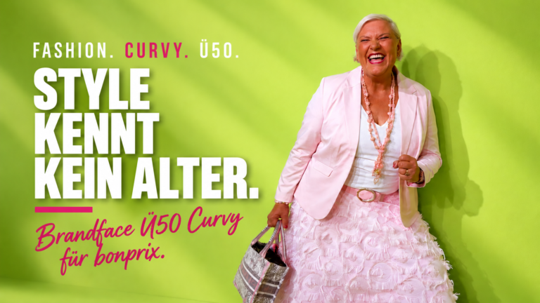 Style kennt kein Alter – Brandface Ü50 Curvy für bonprix